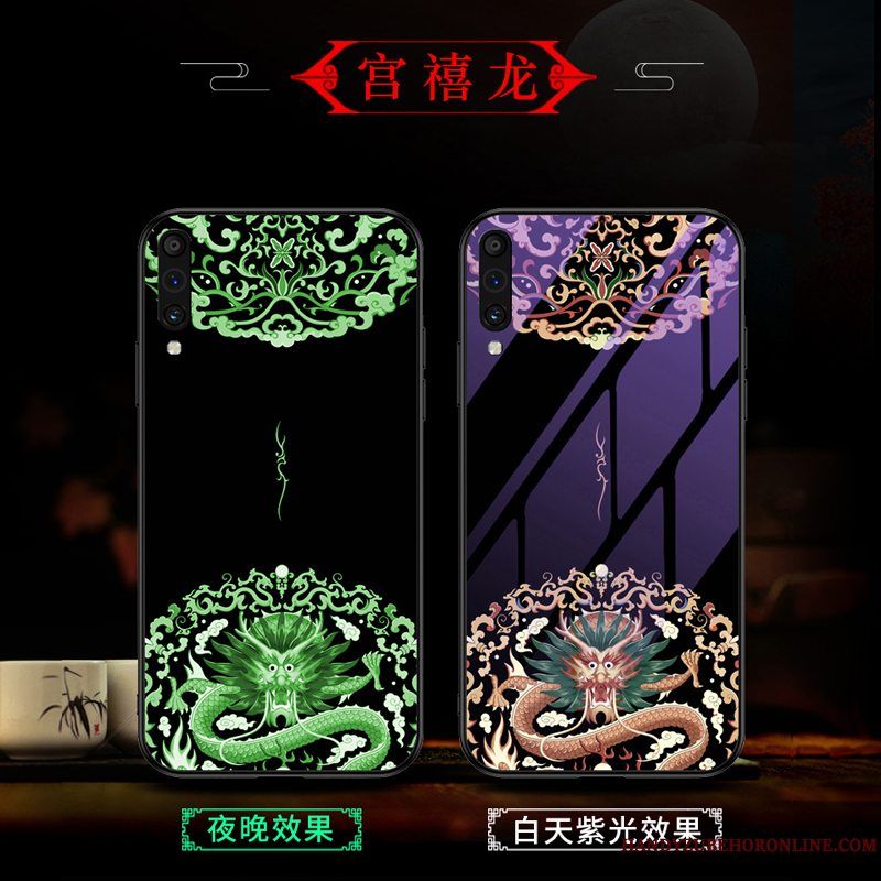 Etui Samsung Galaxy A30s Tasker Kinesisk Stil Ny, Cover Samsung Galaxy A30s Silikone Trend Anti-fald