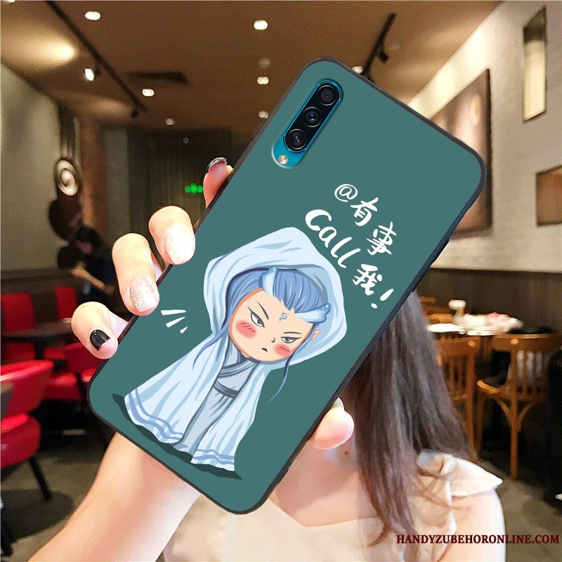 Etui Samsung Galaxy A30s Tasker Trend Anti-fald, Cover Samsung Galaxy A30s Beskyttelse Smuk Grøn