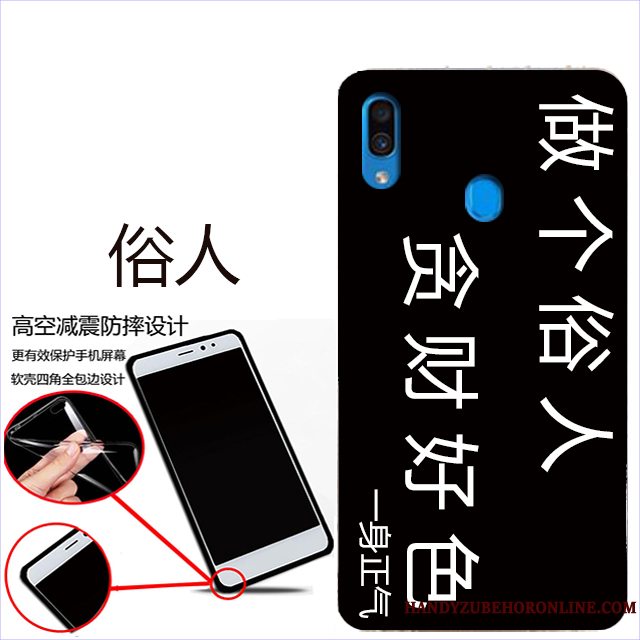 Etui Samsung Galaxy A40 Blød Rød, Cover Samsung Galaxy A40 Beskyttelse