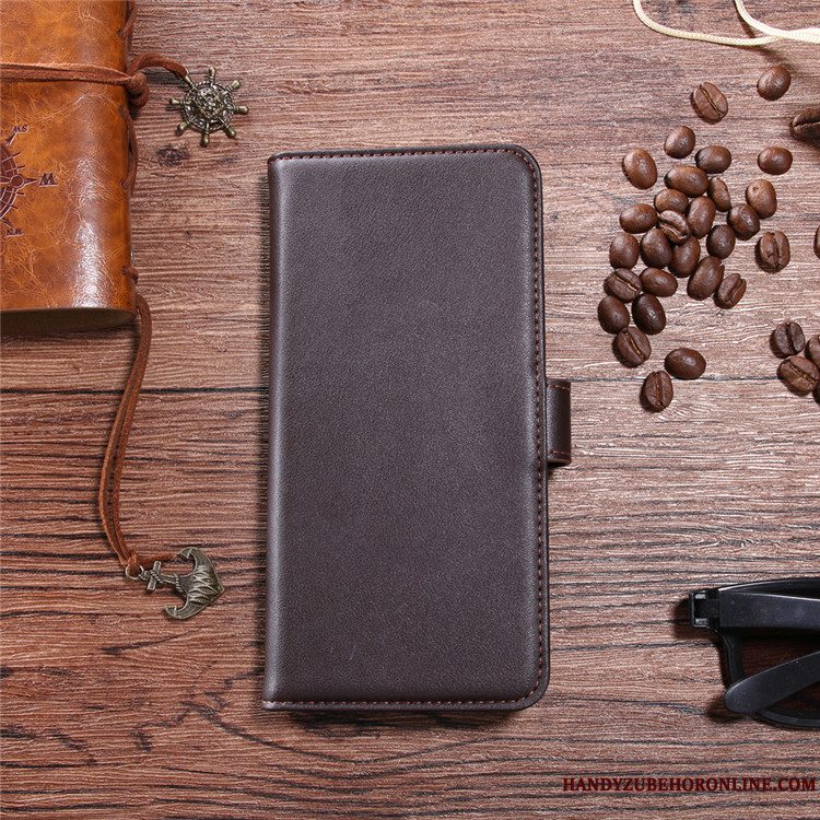 Etui Samsung Galaxy A40 Folio Eksplosionsbeskyttelse Tilbehør, Cover Samsung Galaxy A40 Tasker Lilla Business