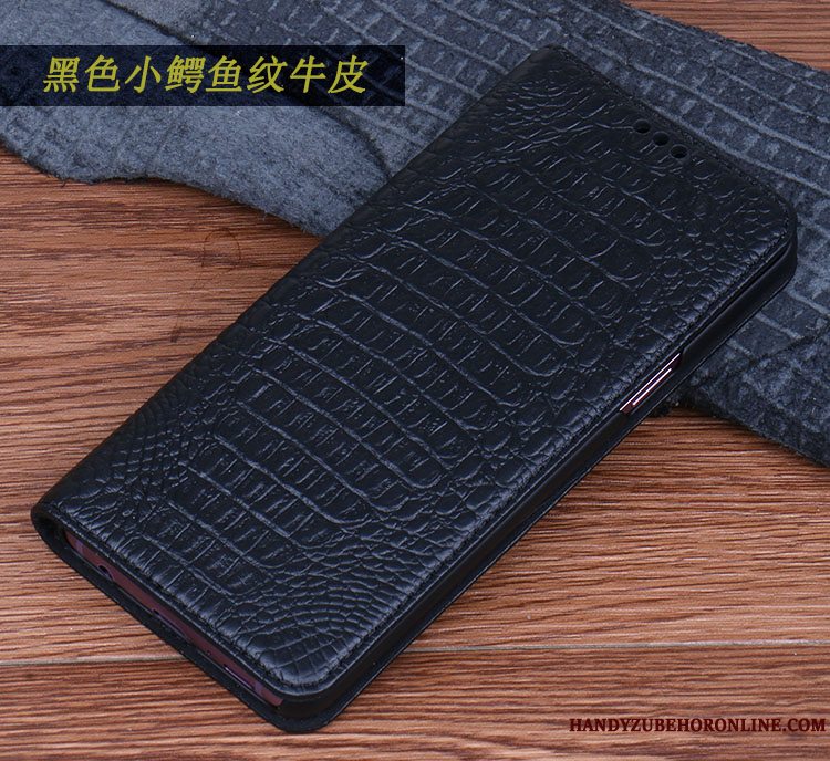 Etui Samsung Galaxy A40 Læder Telefonanti-fald, Cover Samsung Galaxy A40 Tasker Slidstærk