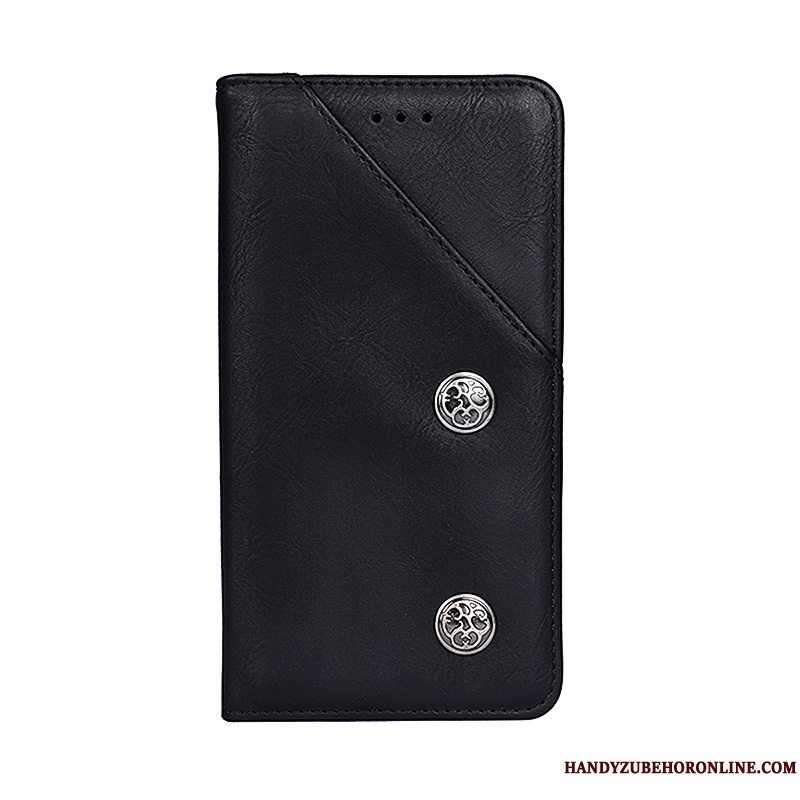 Etui Samsung Galaxy A40 Læder Telefonkort, Cover Samsung Galaxy A40 Folio