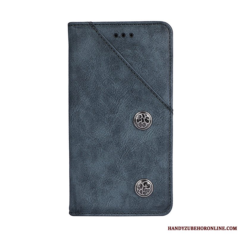 Etui Samsung Galaxy A40 Læder Telefonkort, Cover Samsung Galaxy A40 Folio