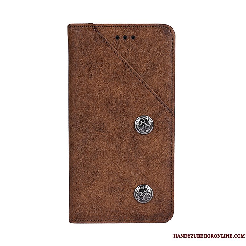 Etui Samsung Galaxy A40 Læder Telefonkort, Cover Samsung Galaxy A40 Folio