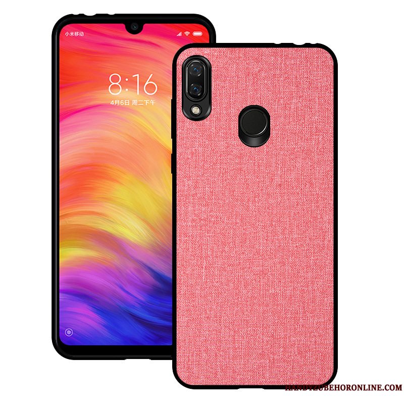 Etui Samsung Galaxy A40 Silikone Solid Farve Klud, Cover Samsung Galaxy A40 Mode Mønster Grøn