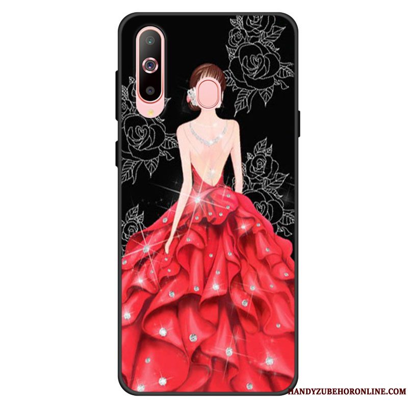 Etui Samsung Galaxy A40s Beskyttelse Telefonfrisk, Cover Samsung Galaxy A40s Blød Blå Anti-fald