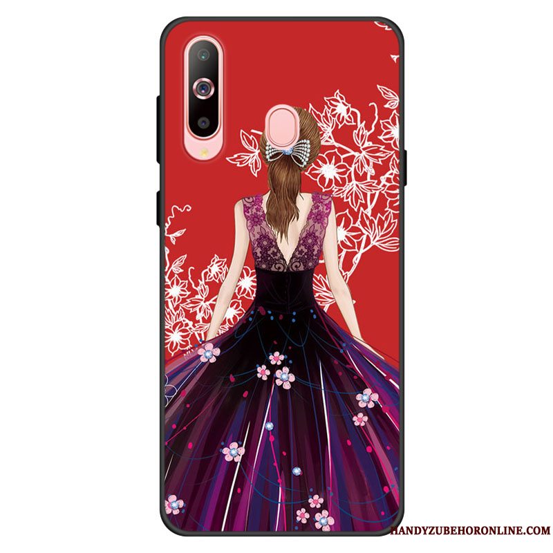 Etui Samsung Galaxy A40s Beskyttelse Telefonfrisk, Cover Samsung Galaxy A40s Blød Blå Anti-fald