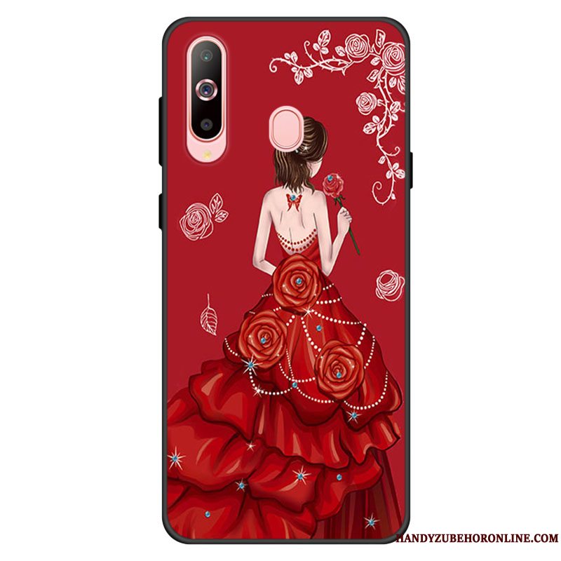 Etui Samsung Galaxy A40s Beskyttelse Telefonfrisk, Cover Samsung Galaxy A40s Blød Blå Anti-fald