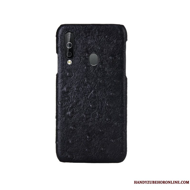 Etui Samsung Galaxy A40s Læder Bagdæksel Mønster, Cover Samsung Galaxy A40s Beskyttelse Tilpas Fugl