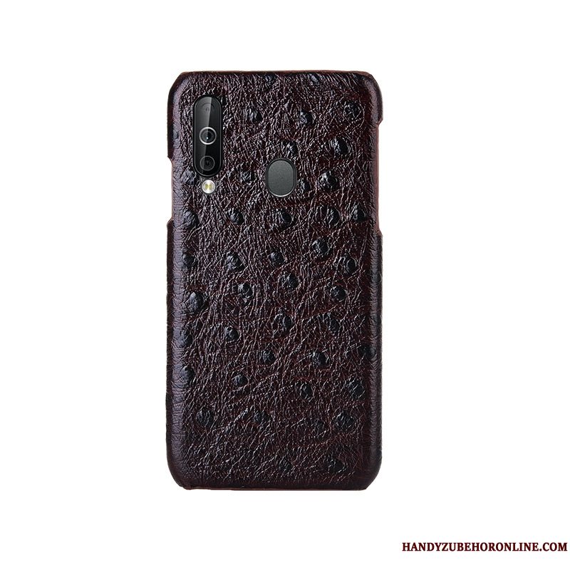 Etui Samsung Galaxy A40s Læder Bagdæksel Mønster, Cover Samsung Galaxy A40s Beskyttelse Tilpas Fugl