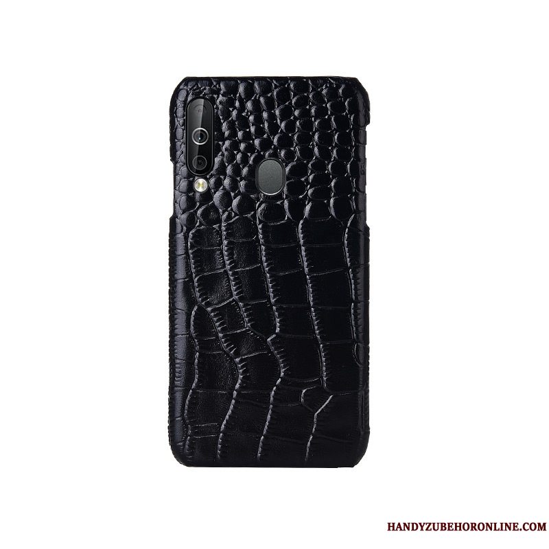 Etui Samsung Galaxy A40s Mode Rød Anti-fald, Cover Samsung Galaxy A40s Læder Bagdæksel Telefon