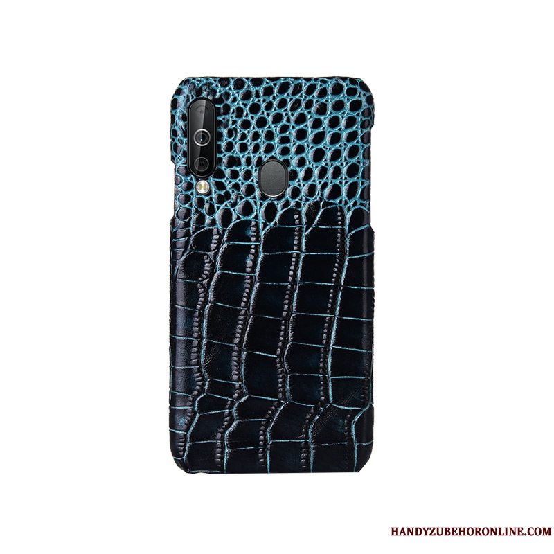 Etui Samsung Galaxy A40s Mode Rød Anti-fald, Cover Samsung Galaxy A40s Læder Bagdæksel Telefon