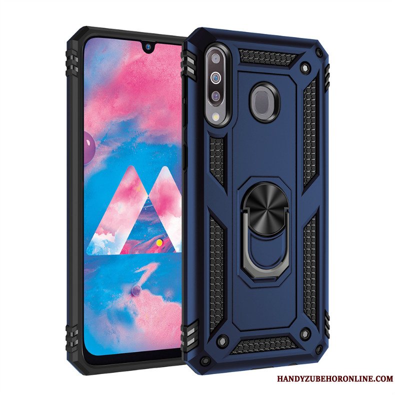 Etui Samsung Galaxy A40s Support Bil Sølv, Cover Samsung Galaxy A40s Telefonhård