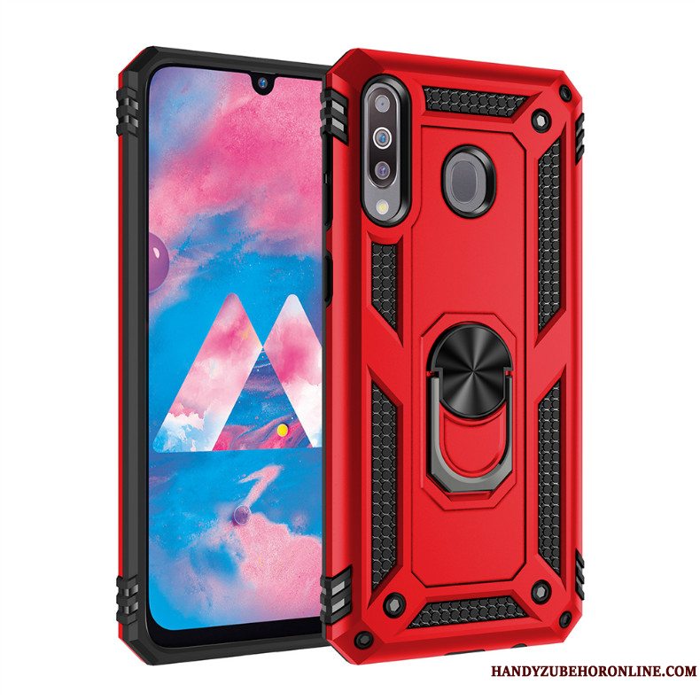 Etui Samsung Galaxy A40s Support Bil Sølv, Cover Samsung Galaxy A40s Telefonhård