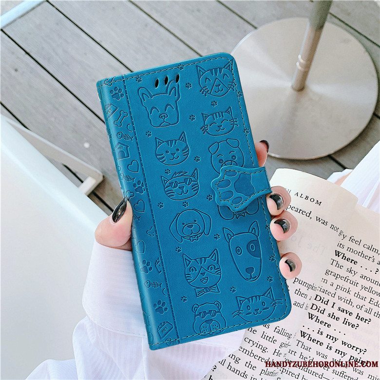 Etui Samsung Galaxy A41 Cartoon Hund Telefon, Cover Samsung Galaxy A41 Beskyttelse Anti-fald Gul