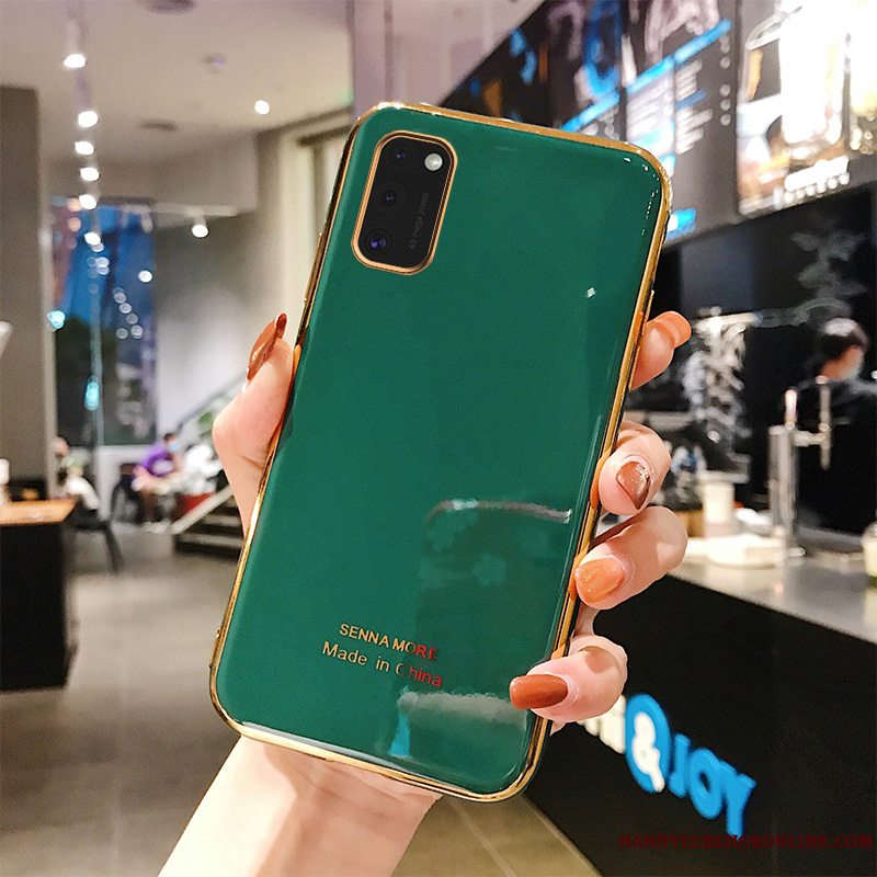 Etui Samsung Galaxy A41 Kreativ Belægning Af Personlighed, Cover Samsung Galaxy A41 Tasker Anti-fald Let Tynd