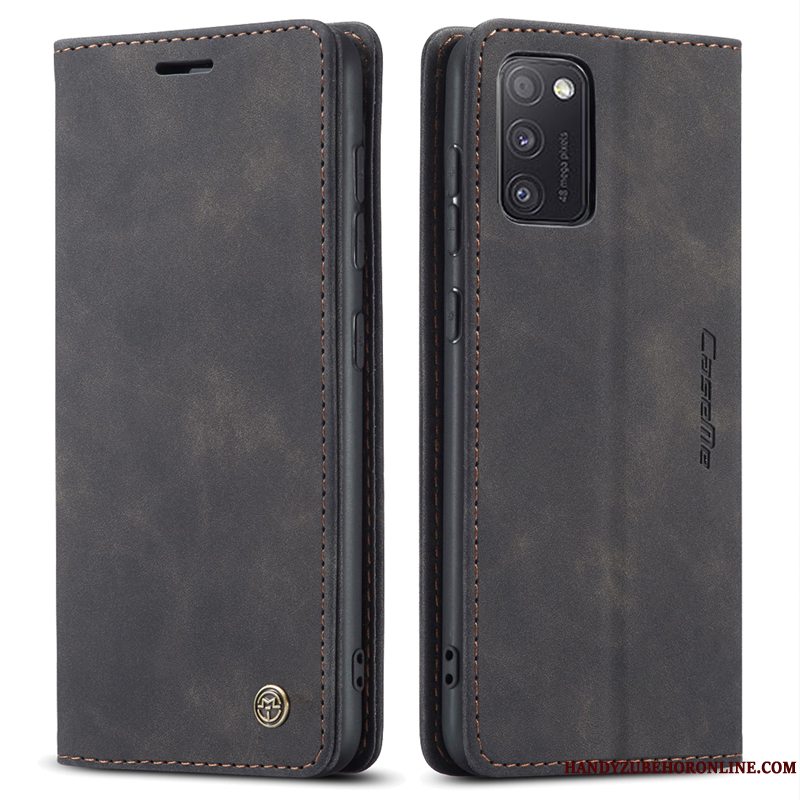 Etui Samsung Galaxy A41 Silikone High End Blå, Cover Samsung Galaxy A41 Tasker Telefonbusiness