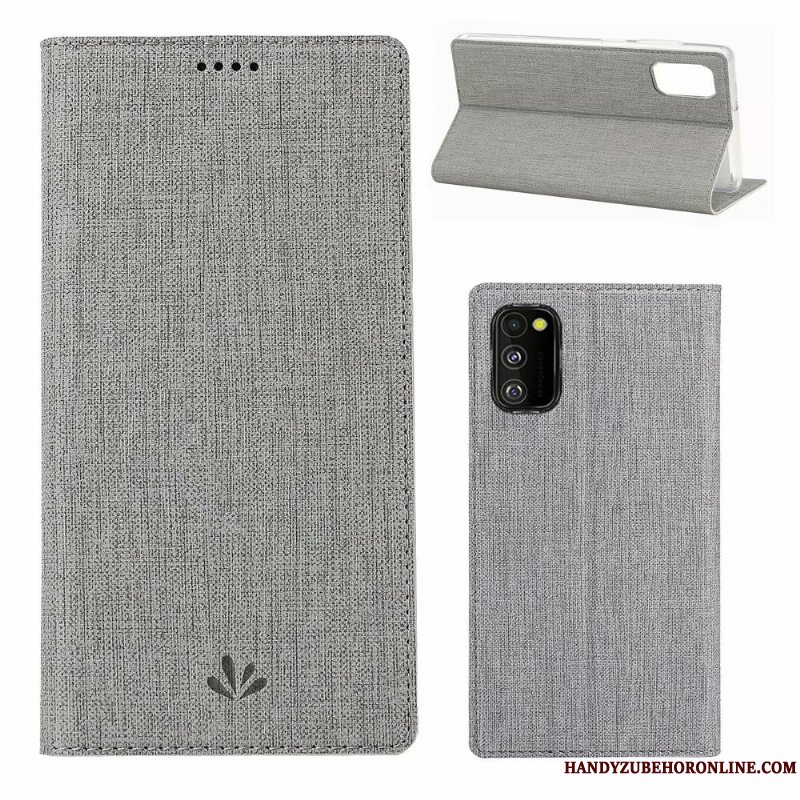 Etui Samsung Galaxy A41 Tasker Kort Mønster, Cover Samsung Galaxy A41 Folio Telefonklud