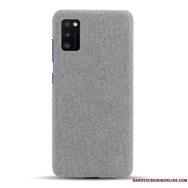 Etui Samsung Galaxy A41 Tasker Rød Tynd, Cover Samsung Galaxy A41 Beskyttelse Klud Telefon