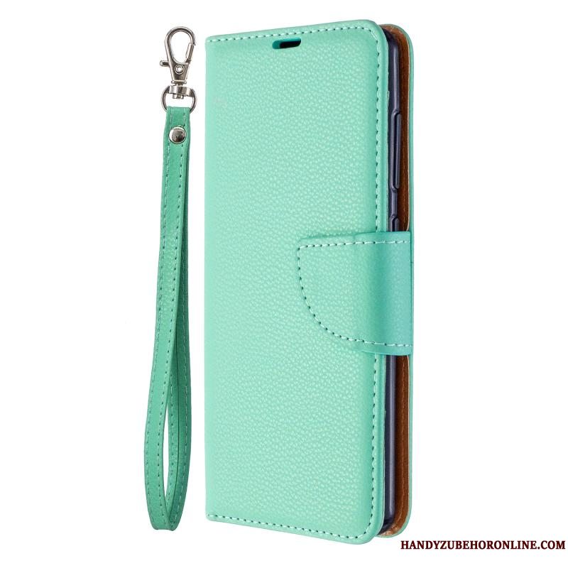 Etui Samsung Galaxy A41 Tegnebog Trendy Telefon, Cover Samsung Galaxy A41 Folio Business Lilla