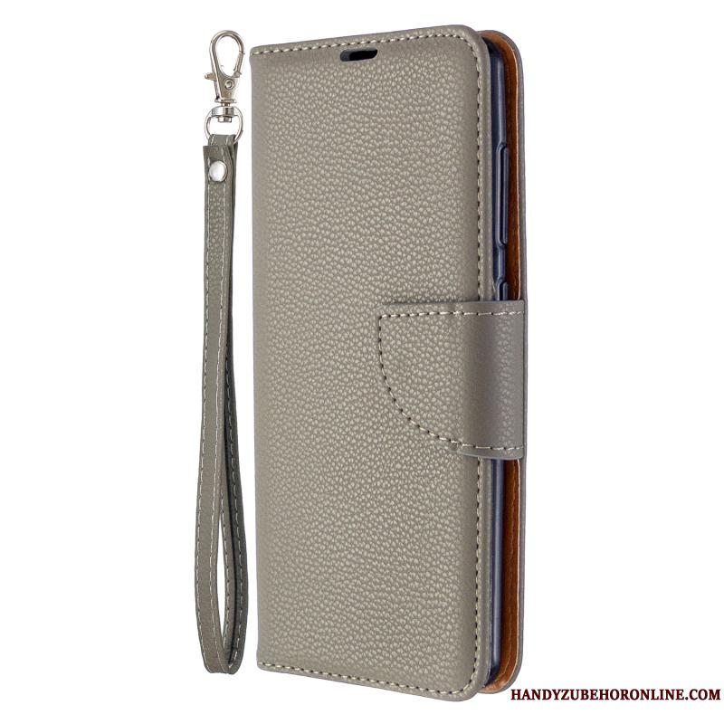 Etui Samsung Galaxy A41 Tegnebog Trendy Telefon, Cover Samsung Galaxy A41 Folio Business Lilla