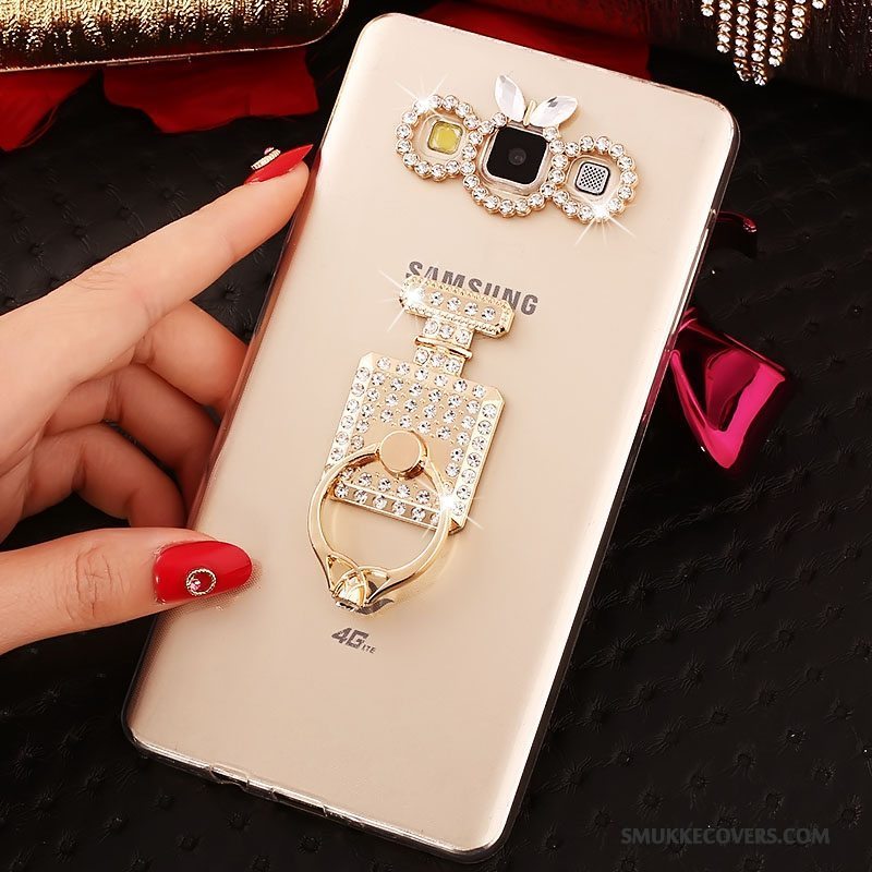 Etui Samsung Galaxy A5 2015 Beskyttelse Telefontrend, Cover Samsung Galaxy A5 2015 Blød Guld