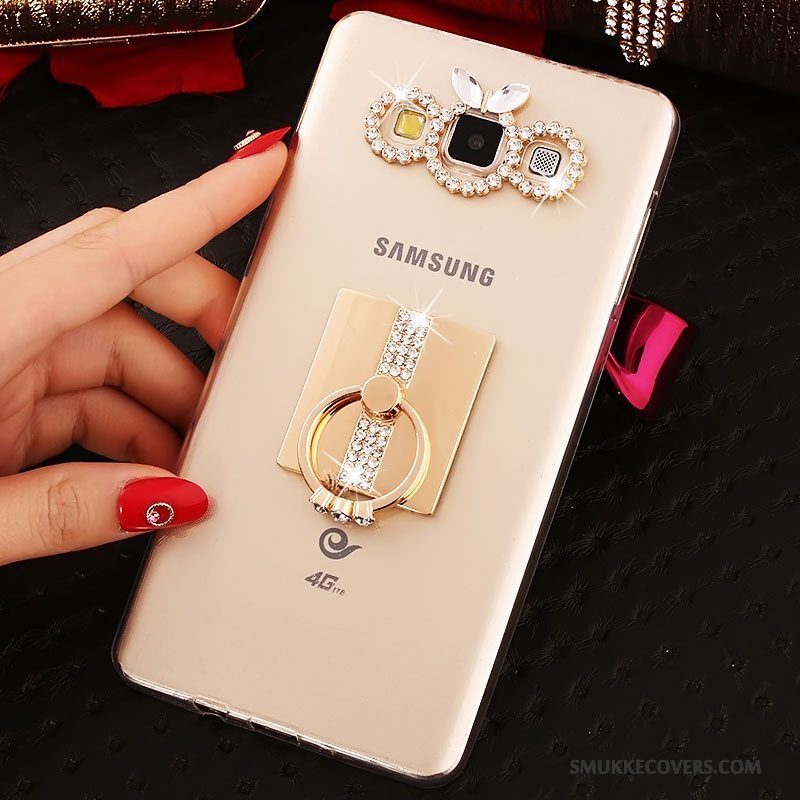 Etui Samsung Galaxy A5 2015 Beskyttelse Telefontrend, Cover Samsung Galaxy A5 2015 Blød Guld
