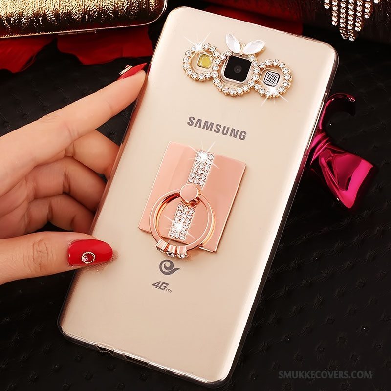 Etui Samsung Galaxy A5 2015 Beskyttelse Telefontrend, Cover Samsung Galaxy A5 2015 Blød Guld