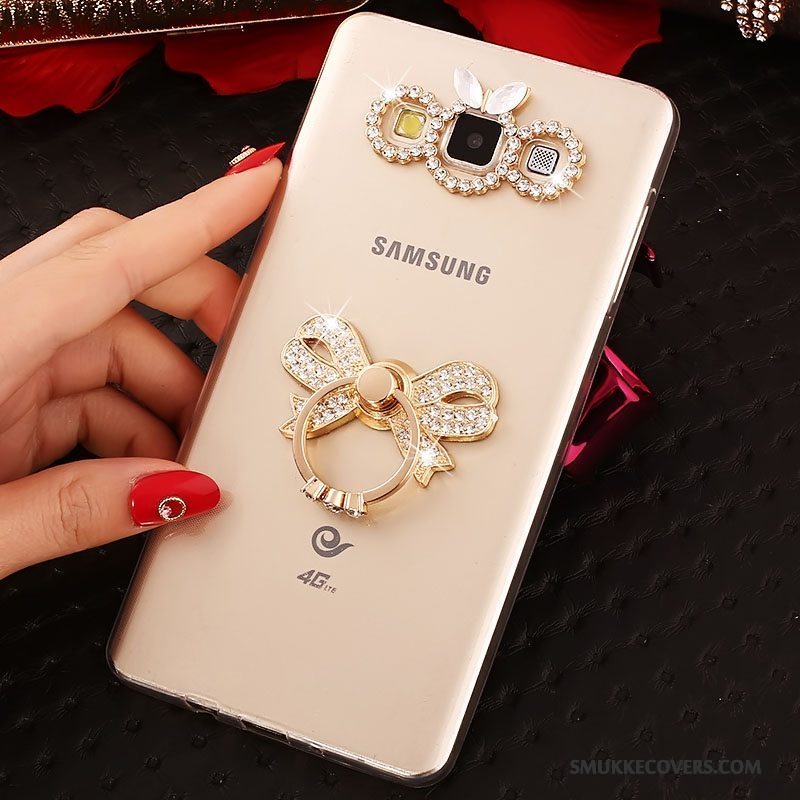 Etui Samsung Galaxy A5 2015 Beskyttelse Telefontrend, Cover Samsung Galaxy A5 2015 Blød Guld