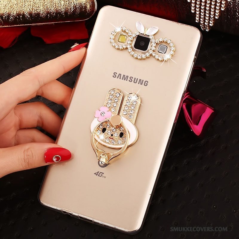 Etui Samsung Galaxy A5 2015 Beskyttelse Telefontrend, Cover Samsung Galaxy A5 2015 Blød Guld