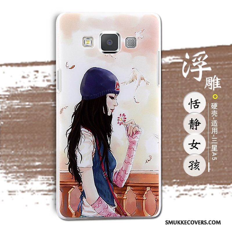 Etui Samsung Galaxy A5 2015 Cartoon Telefon, Cover Samsung Galaxy A5 2015 Relief