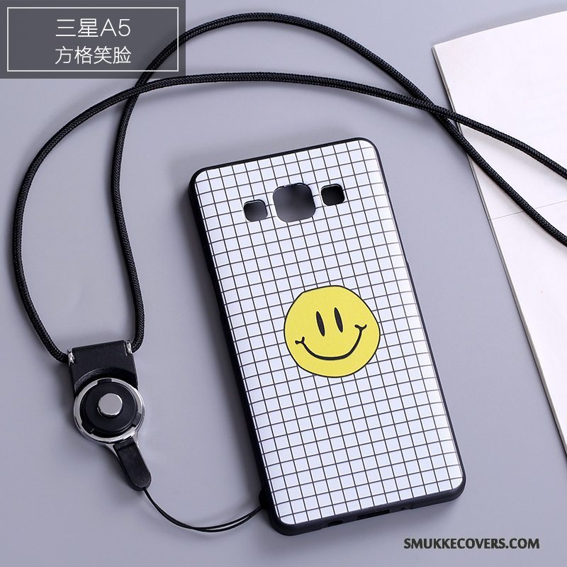 Etui Samsung Galaxy A5 2015 Tasker Telefonhvid, Cover Samsung Galaxy A5 2015 Blød Af Personlighed Smuk