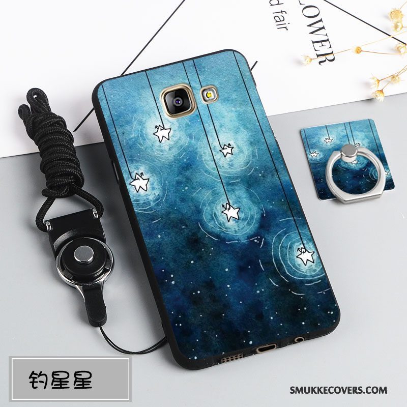 Etui Samsung Galaxy A5 2016 Blød Anti-fald Trend, Cover Samsung Galaxy A5 2016 Beskyttelse Telefonsort