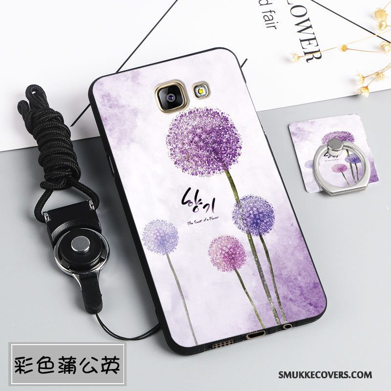 Etui Samsung Galaxy A5 2016 Blød Anti-fald Trend, Cover Samsung Galaxy A5 2016 Beskyttelse Telefonsort