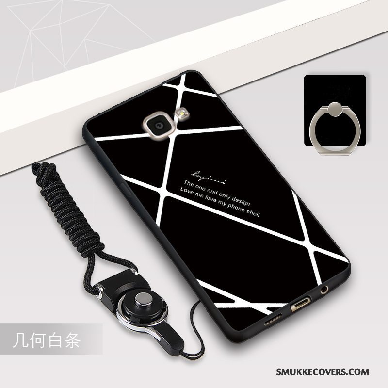 Etui Samsung Galaxy A5 2016 Blød Rød Telefon, Cover Samsung Galaxy A5 2016 Silikone Nubuck Anti-fald