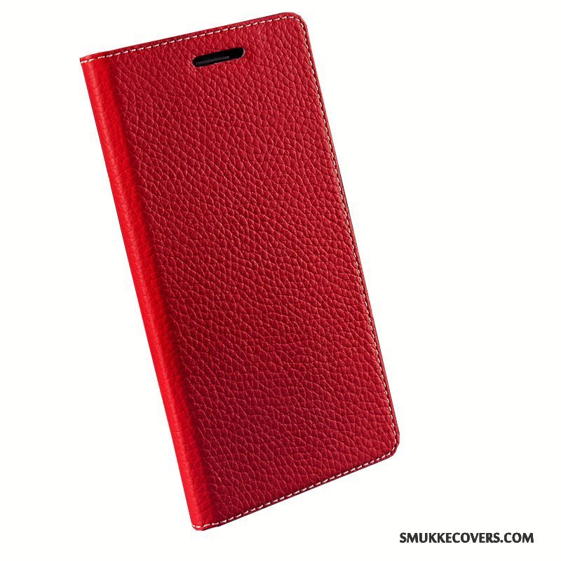 Etui Samsung Galaxy A5 2016 Læder Hængende Ornamenter Telefon, Cover Samsung Galaxy A5 2016 Beskyttelse Rød Ny