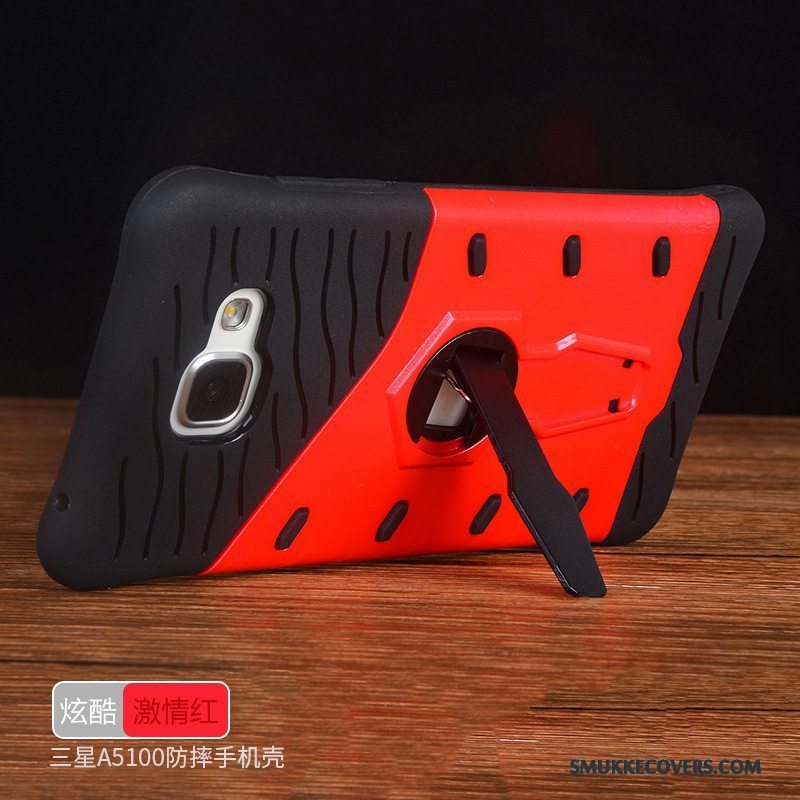 Etui Samsung Galaxy A5 2016 Silikone Dyb Farve Grå, Cover Samsung Galaxy A5 2016 Blød Telefonklud