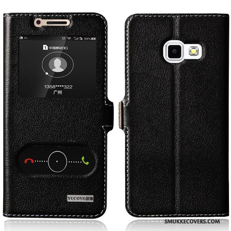 Etui Samsung Galaxy A5 2017 Beskyttelse Telefon, Cover Samsung Galaxy A5 2017 Læder