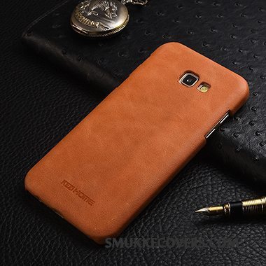 Etui Samsung Galaxy A5 2017 Læder Business Nubuck, Cover Samsung Galaxy A5 2017 Beskyttelse Tynd Føle