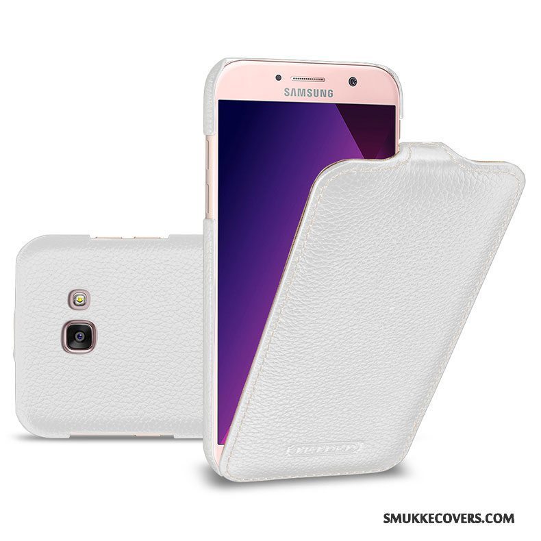 Etui Samsung Galaxy A5 2017 Læder Gul Telefon, Cover Samsung Galaxy A5 2017 Folio