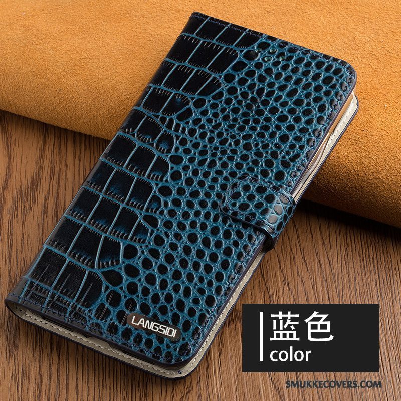 Etui Samsung Galaxy A5 2017 Læder Tilpas Anti-fald, Cover Samsung Galaxy A5 2017 Farve Hængende Ornamenter Telefon