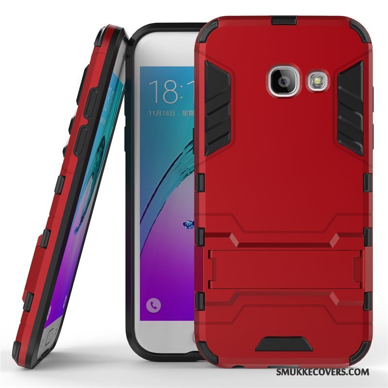 Etui Samsung Galaxy A5 2017 Silikone Mørkeblå Hård, Cover Samsung Galaxy A5 2017 Beskyttelse Telefonanti-fald