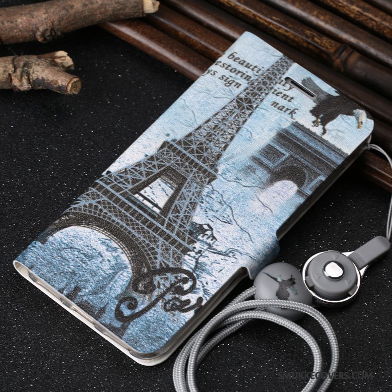 Etui Samsung Galaxy A5 2017 Tasker Kort Business, Cover Samsung Galaxy A5 2017 Folio Anti-fald Lyserød