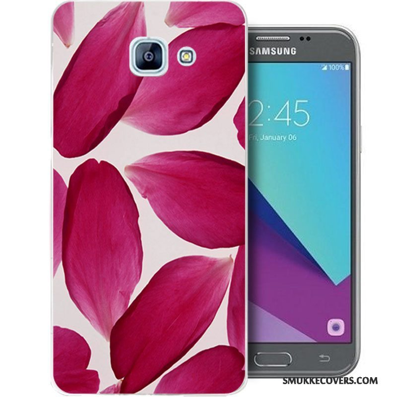 Etui Samsung Galaxy A5 2017 Tasker Telefonblå, Cover Samsung Galaxy A5 2017 Silikone Anti-fald