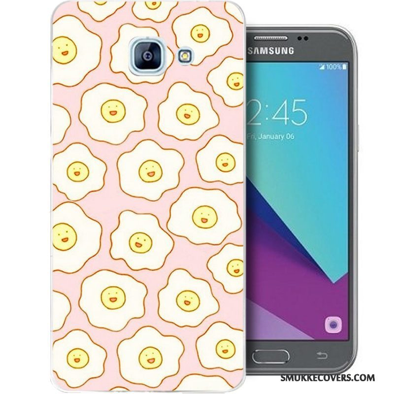 Etui Samsung Galaxy A5 2017 Tasker Telefonblå, Cover Samsung Galaxy A5 2017 Silikone Anti-fald