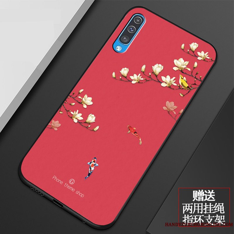 Etui Samsung Galaxy A50 Beskyttelse Lyserød Telefon, Cover Samsung Galaxy A50 Tasker