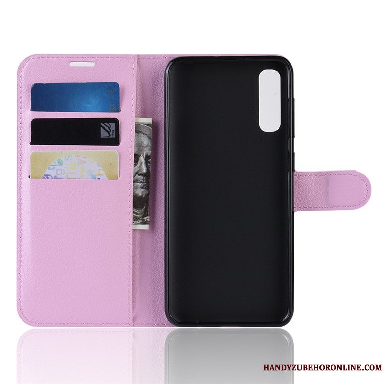 Etui Samsung Galaxy A50 Beskyttelse Sort, Cover Samsung Galaxy A50 Folio