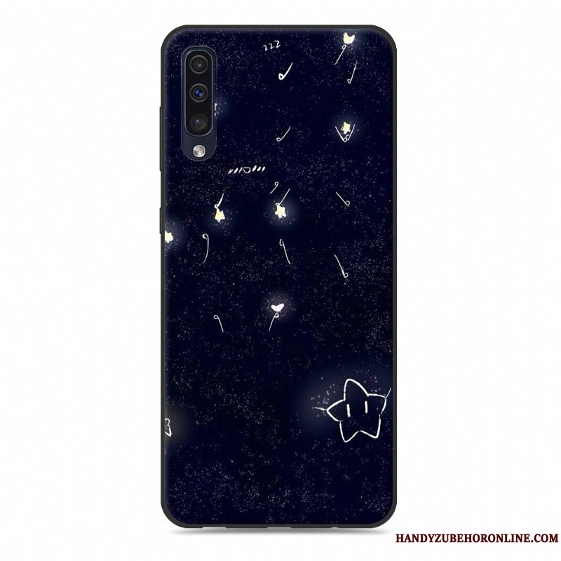 Etui Samsung Galaxy A50 Blød Telefonaf Personlighed, Cover Samsung Galaxy A50 Silikone Lyserød Trend