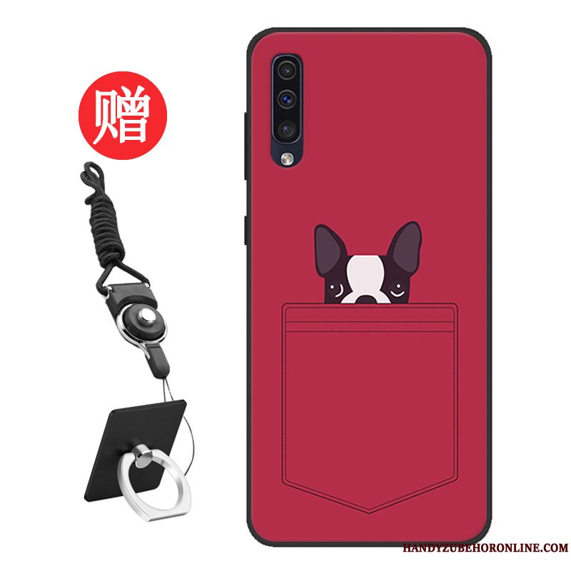 Etui Samsung Galaxy A50 Cartoon Telefonmønster, Cover Samsung Galaxy A50 Beskyttelse Elskeren Skærmbeskyttelse