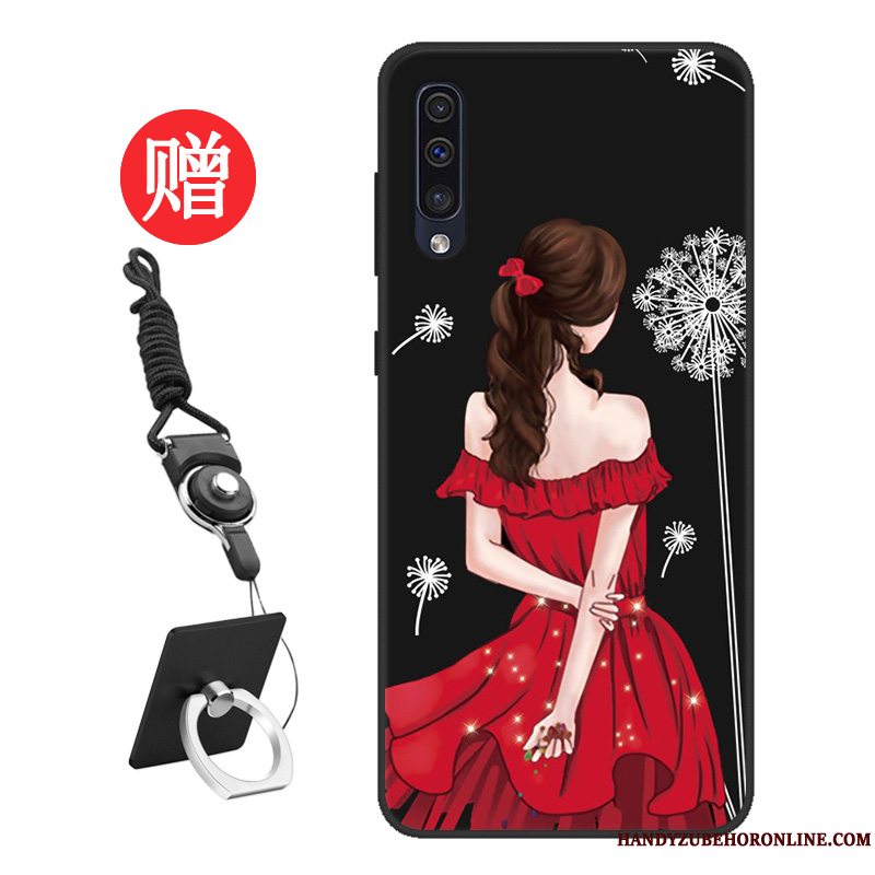 Etui Samsung Galaxy A50 Cartoon Telefonmønster, Cover Samsung Galaxy A50 Beskyttelse Elskeren Skærmbeskyttelse